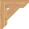 Ekena Millwork Traditional Slat Smooth Bracket, Western Red Cedar, 5 1/2"W x 22"D x 22"H BKT06X22X22TRA06SWR - alternate 3